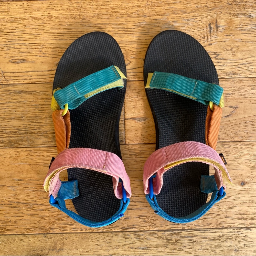 Teva Women's Colorful Strap Sandals - Picture 2 of 9